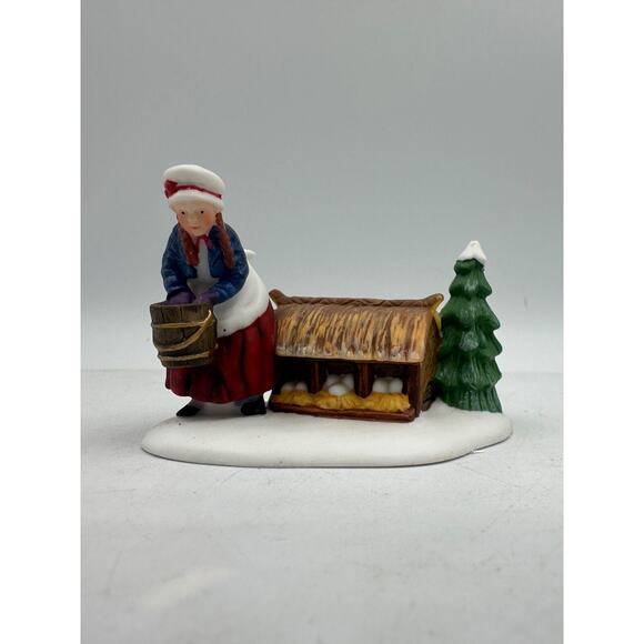 Department 56 - Three French Hens - 12 Days of Dickens Christmas - Picture 7 of 11